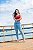 Calça Jeans C/ Lycra Destroyed Skinny   Ref 124 - Imagem 5