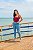 Calça Jeans C/ Lycra Destroyed Skinny   Ref 124 - Imagem 2