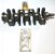 Kit Virabrequim Importado Corsa Meriva 1.8 C/bronzinas Novo - Imagem 5