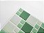 Revestimento Autoadesivo Resinado - Squares Soft Green - Imagem 3