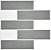 Revestimento Autoadesivo Resinado - Subway Gray Tiles Duo - Imagem 1