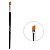 Pincel A23 profissional chanfrado para delinear Macrilan – Linha Max - Imagem 1