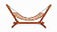 Conjunto com rede ripada reta(suporte + rede) - Imagem 1