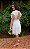 Vestido de Renda Branco com Decote nas Costas - Imagem 2