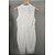 Vestido Noiva Civil Justo de Renda Branco com Gola Alta - Imagem 2