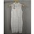Vestido Noiva Civil Justo de Renda Branco com Gola Alta - Imagem 1