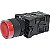 P20IGR-R-1C PULSADOR ILUMINADO 22MM PLÁSTICO 220V NA+ NF VERMELHO I23241 METALTEX - Imagem 1