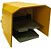 TFS-422 PEDAL METÁLICO COM PROTEÇÃO SUPERIOR E LATERAL 2REV 15A IP65 I14557 METALTEX - Imagem 1
