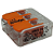 221-413 CONECTOR DE ALAVANCA EMENDA 4MM 3 VIAS 32A 450V WAGO - Imagem 3