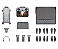 Drone DJI Air 3 Fly More Combo (Com tela) BR - Imagem 1