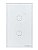 Automacao interruptor inteligente wifi intelbras ews 1002 touch branco - Imagem 1