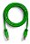 Patch cord cat.6e utp - 2,5m verde furukawa gigalan - Imagem 1