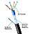 Cabo rede cat5e preto mpt 4 pares dupla capa (interno externo) 20mt - Imagem 1