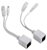 Adaptador poe fortrek macho x femea - cabevi - Imagem 1