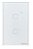 Automacao interruptor inteligente zigbee intelbras eiz 1102 touch branco - Imagem 1
