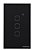 Automacao interruptor inteligente zigbee intelbras eiz 1003 touch preto - Imagem 1