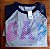 Camiseta cinza com mangas azuis GAP - Imagem 2