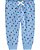 Calça azul floral - Imagem 1