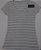 Camiseta listrada cinza-branca. Tommy Hilfiger - Imagem 1