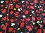 Camisa preta floral. - Imagem 3