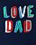 Body azul "Love Dad" - Imagem 2