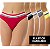 Kit 05 calcinhas fio duplo, tamanho P. - Imagem 1