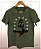 Camiseta  Queens Of The Stone Age -Woman -  Verde Musgo Escuro – Algodão - Marmorizada - Camiseta Santo Cristo - Imagem 1