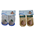Kit 4 Pares de Meia Divertida Antiderrapante - RN até 24 Meses - Imagem 4
