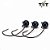 ANZOL JIG HEAD BASS OFF SET BLACK TNT FISHING - Imagem 2