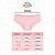 Calcinha Infantil Lisa Kit 9 Peças Premium DCP Kids - Imagem 2