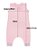 Saco de Dormir Infantil Plush Rosa 1 a 3 anos Pijama Cobertor - Imagem 2