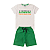 Conjunto Camiseta e Bermuda Infantil Masculino Autêntico - Imagem 1