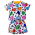 Conjunto Alice Blusa e Short Infantil Feminino - Corações de Morango - Imagem 1