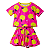 Conjunto Alice Blusa e Short Infantil Feminino - Maçã Verde - Imagem 1
