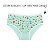 Calcinha Infantil Menina Kit 12 Peças Básico Estampado DCP Kids - Imagem 3