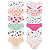 Calcinha Infantil Menina Kit 12 Peças Básico Estampado DCP Kids - Imagem 1