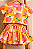 Conjunto Menina Verão Infantil Blusa Estampada e Short - Imagem 6