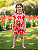 Conjunto Menina Verão Infantil Casual Camiseta e Short - Imagem 2