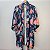 Kimono Madrid Florescer azul - Imagem 4