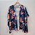 Kimono Londres Florescer Azul - Imagem 3