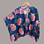 Kimono Londres Aquarela Azul - Imagem 3