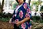 Kimono Londres Aquarela Azul - Imagem 1