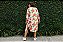 Kimono Tóquio off flores laranja - Imagem 2
