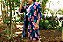 Kimono Tóquio Aquarela azul - Imagem 2