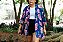 Kimono Madrid Aquarela Azul - Imagem 3