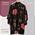 Kimono Madrid Tropical Preto - Imagem 1