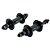 CUBO 36-F ACO D/T C/ESPACADOR PRETO 9784 - Imagem 1