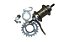 CUBO 36-F ACO TRAS. CONT. PEDAL C/ENCAIXE VELOSTEEL - Imagem 1