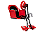 CADEIRINHA DIANT. FLEXBIKE VERMELHA - Imagem 1