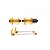 CUBO 36F ALUM. D/T DISC C/ROL+BLOC. K-7 11169 DOURADO FREE - Imagem 1